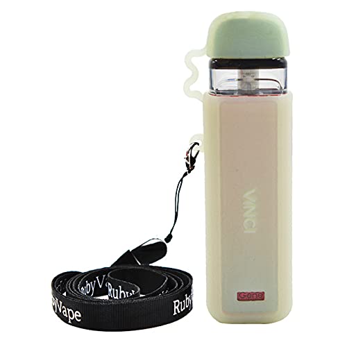 DENGX Texture Anti-Slip Cover for Voopoo Vinci Pod with Portable Lanyard  Silicone Protective Anti-dust Case (Fluorescent Green) in Kenya | Whizz