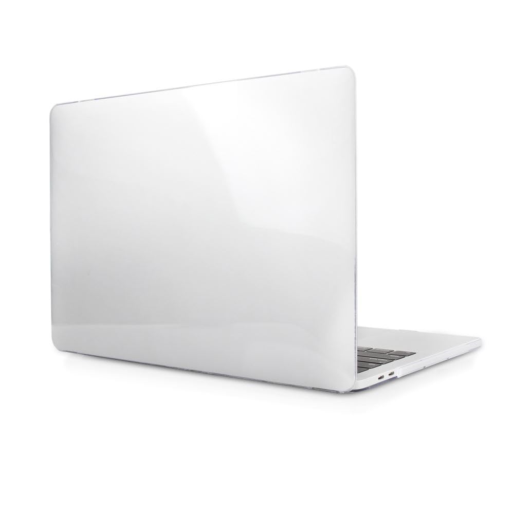 Lilware Smooth Touch Ultra Slim Matte Hard Plastic Case for 13" inch MacBook Pro 2016 with Touch ID Sensor - A1706/A1708. Model. Crystal Clear