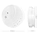 4 Pack Combination Smoke and Carbon Monoxide Detector Battery Operated, Travel Portable Photoelectric Fire&Co Alarm for Home and Kitchen