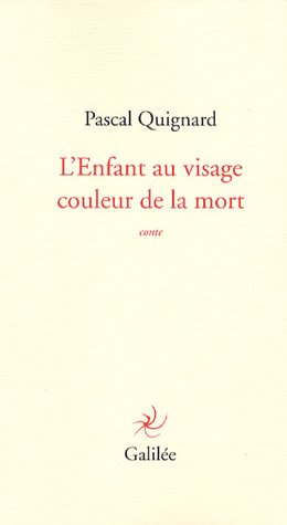 L' enfant au visage couleur de la mort