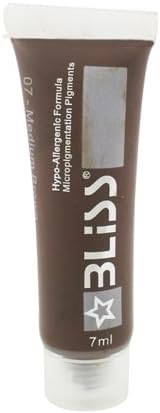 BLISS Permanent Makeup Ink -MEDIUM BROWN-7ML Tube BI07