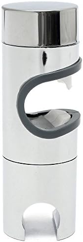 ZIYUO Universal 19~25mm ABS Chrome Adjustable Hand Shower Rail Head Slider Riser Holder Bracket Slide Bar Slider Clamp Bathroom Replacement