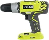 Ryobi P277 One+ 18 Volt Lithium Ion 1/2 Inch 2-Speed Drill Driver (18 Volt Batteries Not Included / Power Tool Only),Green,