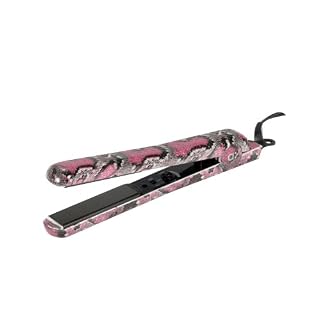 Ceramic Styler Hair Straightener Pink Snake (610074048695)