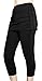 Cocoship Women's UPF 50+ Skirted Swim Capris Multipurpose Sport Leggings(FBA)