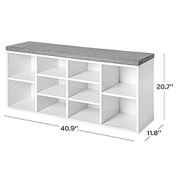 PayLessHere Shoe Bench Storage Bench 10