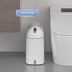 ELPHECO Motion Sensor Bathroom Trash Can, 2.5