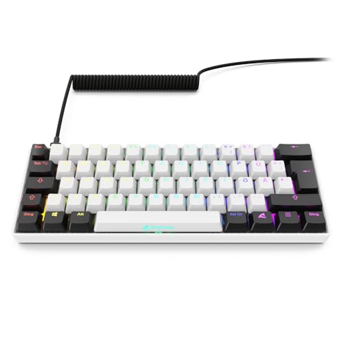 Sharkoon Skiller SGK50 S4 Gen2, weiß, Gateron Yellow, 60% DE-Layout 3