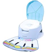 Summer Infant 3-in-1 Sit 'N Play Potty Training Toilet, Features Interactive Musical Foot Mat, Re...