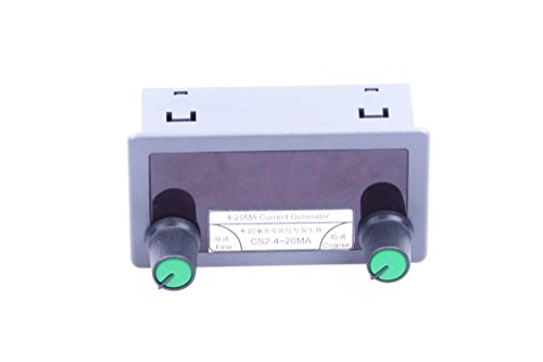 4-20mA Signal Generator, DC 7-30V Constant Current Source, Stable Signal Source with dual Potentiometer 0.01mA Adjustable Potentiometer, Current LED Display