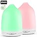 Essential Oil Diffuser , Avaspot 2 Pack 120ml Ultrasonic Aroma Diffuser Cool Mist Humidifier Aromatherapy Diffuser with Adjustable Mist Modes, Waterless Auto Off, 7 LED Light Color In One Box