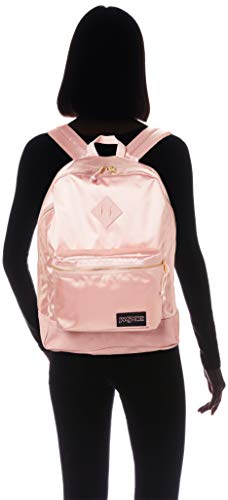 rose gold jansport backpack
