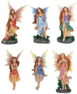 Miniature Fairy Collectible Figure, 4-inch (1-pc Random)