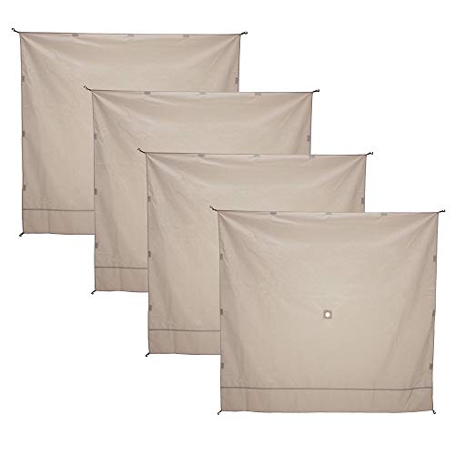 Gazelle Wind Panel Accessory for Portable Canopy Gazebo Screen Tents, 2 Pack (2 Pack) - Thumbnail 7