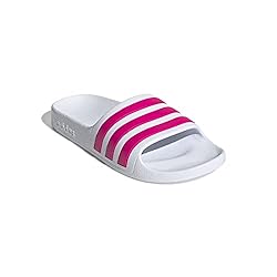 adidas Unisex Adilette Aqua Mule, Footwear White