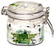 Fountain Pimento & Mint Medley Imperial Bath Salts with Exfoliating Gloves 16oz