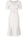 JUESE Women's 50s 60s Formal or Casual Party Pencil Dress