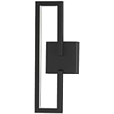 ET2 Penrose - 14W 1 LED Wall Sconce-18 Inches Tall and 7 Inches Wide-Black Finish