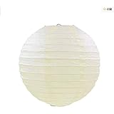 Lantern Decoration Wedding Color Round Paper Lanterns Children's Handmade Materials Mid-Autumn Kindergarten Painting Lanterns 10 inch White