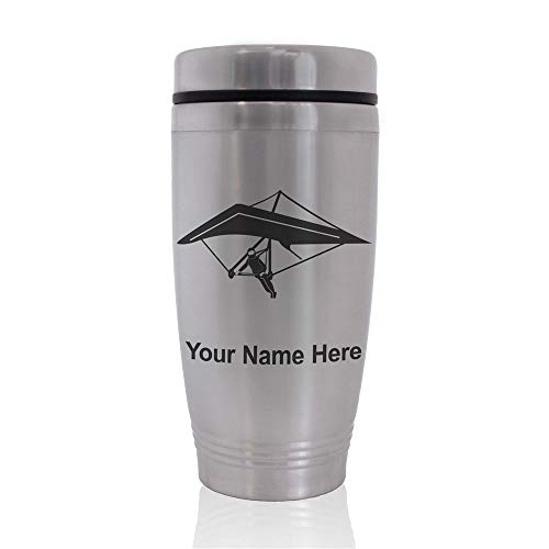 Commuter Travel Mug, Hang Glider, Personalized Engraving Included - Thumbnail 2