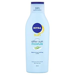 Image of Nivea Sun Moisturising After Sun Lotion With Aloe Vera Silky Skin Feeling 200ml