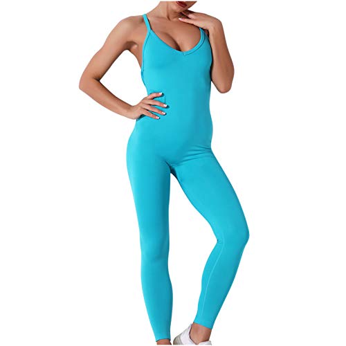 One Piece Jumpsuits for Women Booty Bodycon Rompers Gym Textured
