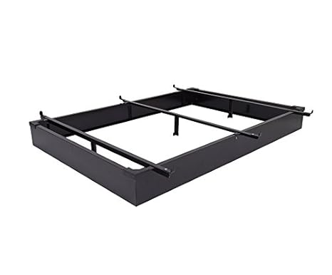 Amazon.com: Mantua de metal negro Base de Cama, 7.5