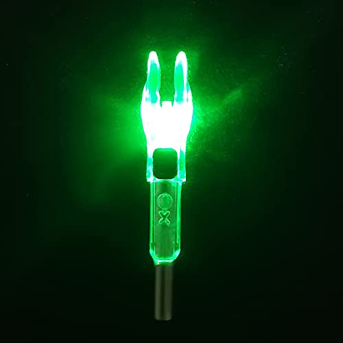 DEEPOWER X Lighted Nocks for Arrows .204”/.233”/.244”/.246” with ON/Off
