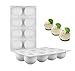 Joho 3D Silicone Baking Molds Cake, Round Silicone Mold Mousse Cake, Dessert Molds for Pastry Chocolate, Sphere Ball