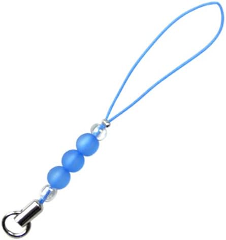 Amazon ビーズストラップ 青 25本セット 携帯ストラップパーツ 通販