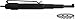 Zak Tool Stainless Steel Pocket Key, Black, Handcuff Key with Pen Clip