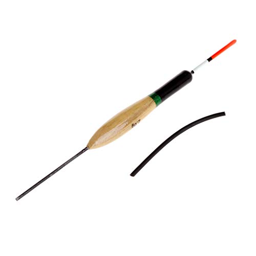 GUO 10 Stück/Set Angelposen Angeln Gesetzt Helles Holz Boje Vertikales Zubehör – Bild 7