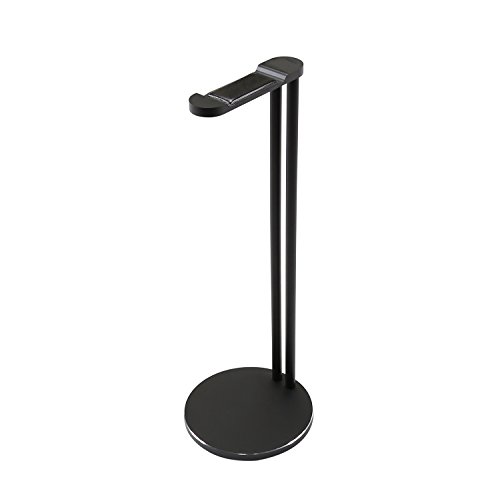 WINHI Aluminum Headset stand, Modern Fashion Headphone Holder / Desk Display Hanger / Headphone Bracket Suitable For All Headphone Sizes