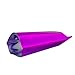 100x Premium Purple/Rose Mylar Foil Open Top Bags (7cm x 10cm)