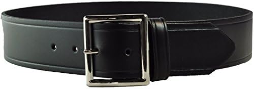 Operation First Response Police & Security Black Leather Duty Garrison Belt Made in The USA