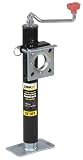 MaxxHaul 70155 15" Lift Ring Mount Trailer Jack with Top Wind - 2000 lbs. Capacity