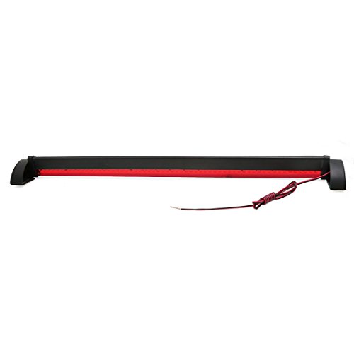 uxcell Car Red 60 LED High Mount Third Brake Light Rear Windshield Stop Lamp