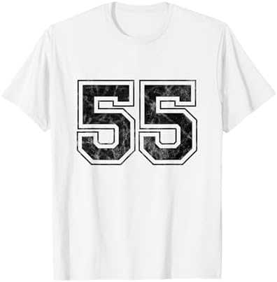 Amazon.com: Number 55 T-Shirt : Clothing, Shoes & Jewelry