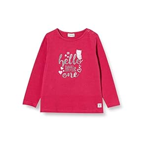 SALT AND PEPPER Longsleeve Cosy hello Glitter baby-meisjes hemd