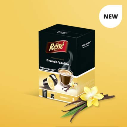 Cafe Rene - Rene Grande Pack - 16 x Dolce Gusto Kompatible Kaffeepads (6 Stück) – Bild 6