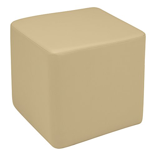 Learniture Structured Cube 18" H Stool -Flexible Modular Collaborative Soft Sea…