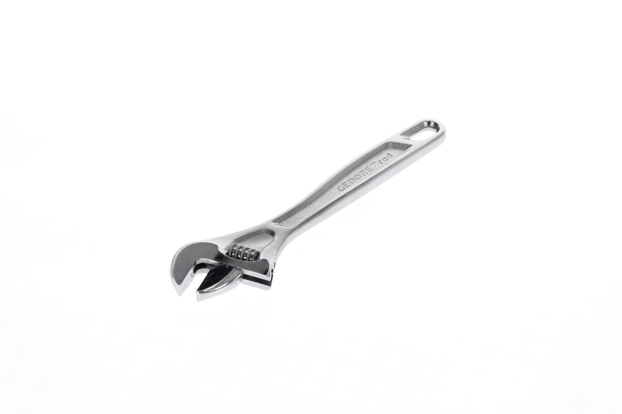 GEDORE red Single open-ended adjustable spanner, AF 41 mm (1 19/32"), Scale, Chrome-plated, Tool, R03100012