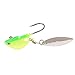 Green/Chartreuse 1/8oz Willow Bladed Spin Jig Heads Original Jig Head