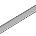 OrangeTag 1 Tier Wall Mounted Bathroom Shelf, Aluminium Silvery White