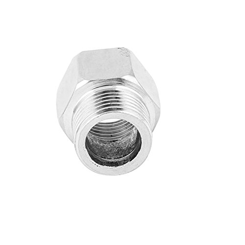 DealMux 1/2BSP Male to 1/2BSP Female Threaded Hex Reducing Bushing Pipe Tube Adapter 5 Pcs