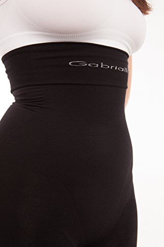 GABRIALLA Seamless Breathable Milk Fiber Body Shaping High Waist Support Shorts Support Girdle BSM-715