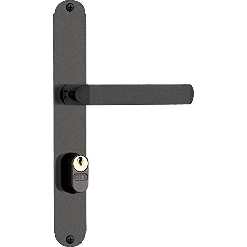 Fechadura Externa Serralheiro Grafite 36 mm Stam