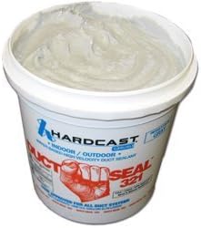 Hardcast 304156 1 Gallon Duct Seal 321 Water Based Duct Sealant by Hardcast
