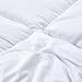 Brermer Soft Queen Goose Down Alternative Comforter, All Seasons Puffy Warm Duvet Insert with 8 Corner Tabs, Luxury Reversible Hotel Collection, 88