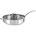 Calphalon Tri-Ply Stainless Steel 5-Quart Saute Pan with Cover